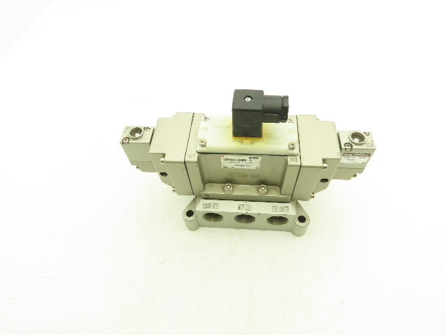 SMC VSP4340-065DL-N Pneumatic Air Solenoid Valve 4/5 24VDC Coil 3/4" NPT Ports