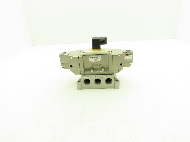 SMC VSP4340-065DL-N Pneumatic Air Solenoid Valve 4/5 24VDC Coil 3/4" NPT Ports