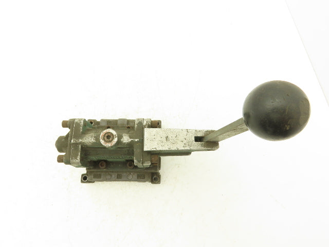 Numatics 32HLD4430 Directional Manual Lever Valve 2-Position 5-Port 1/4"Manifold