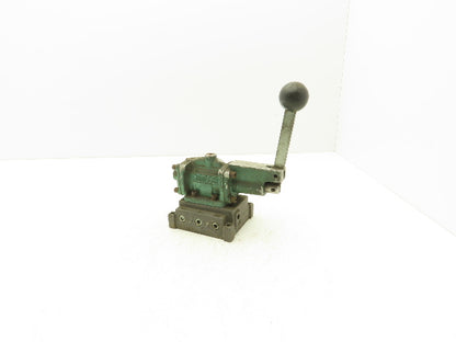 Numatics 32HLD4430 Directional Manual Lever Valve 2-Position 5-Port 1/4"Manifold