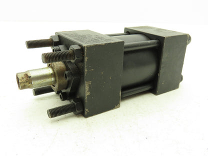 Schrader Bellows Pneumatic Air Cylinder 2" Bore 0.75" Stroke Double Rod 250 PSI