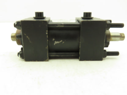 Schrader Bellows Pneumatic Air Cylinder 2" Bore 0.75" Stroke Double Rod 250 PSI