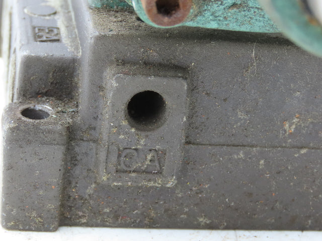 Numatics 34HLS5430 Directional Manual Lever Valve 3-Pos Spring Return 1/2"NPT