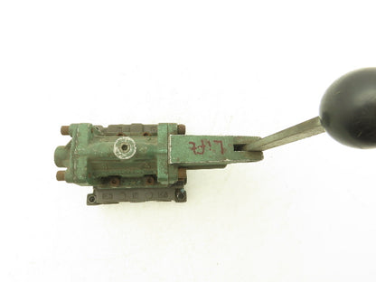 Numatics 32HLD4430 Directional Manual Lever Valve 2-Position 5-Port 1/2"NPT