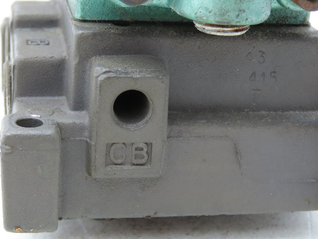 Numatics 32HLD4430 Directional Manual Lever Valve 2-Position 5-Port 1/2"NPT