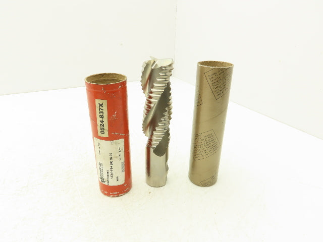 Brubaker Tool 94685 Acculead Three Flute Coarse Pitch Rougher 1.5 DIA X 1.25 SHK