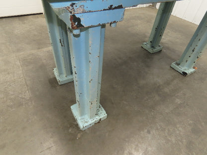 Vintage Precision Steel Welding Layout Table 71-1/2x36" Cast Iron 1-3/8" Top