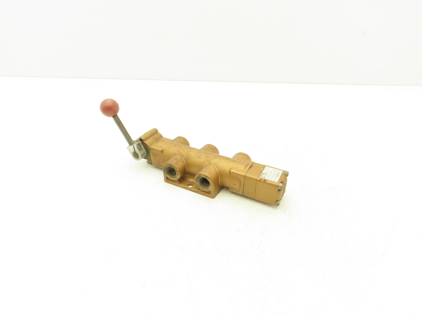 Versa VBH-5407 Directional Manual Lever Valve 3-Pos Spring Return 5-Port 3/8"NPT