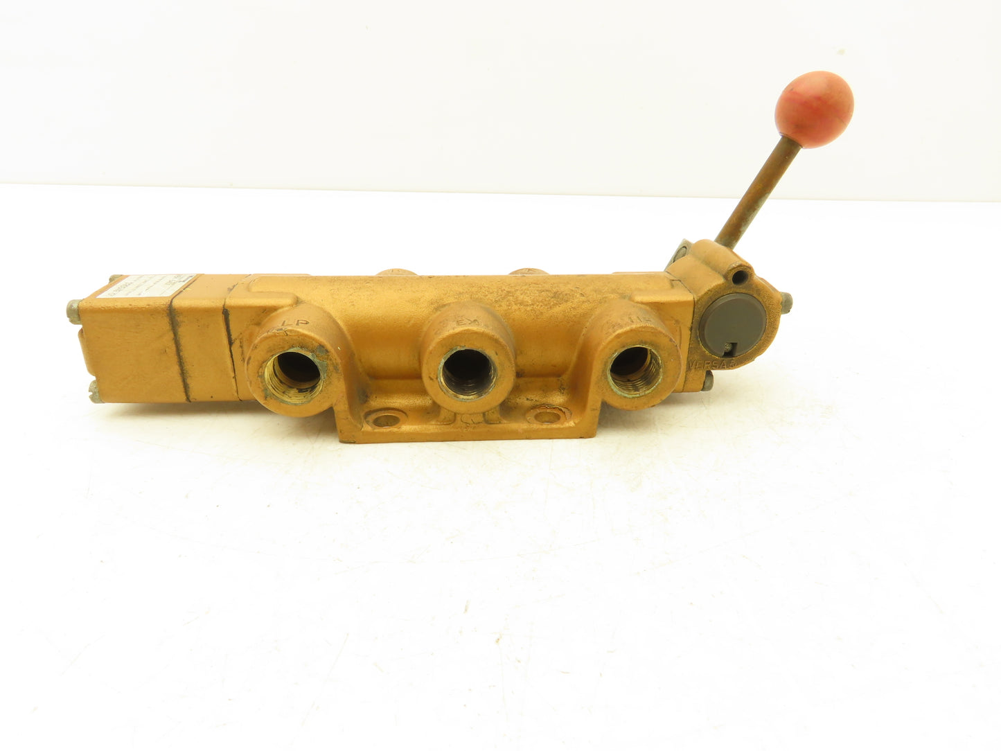 Versa VBH-5407 Directional Manual Lever Valve 3-Pos Spring Return 5-Port 3/8"NPT