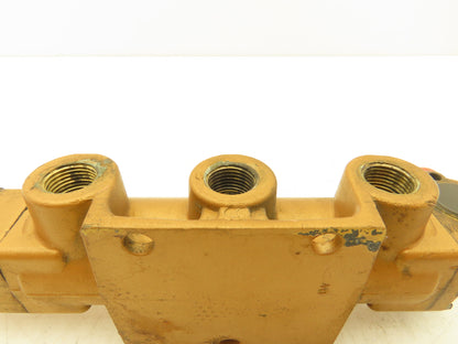 Versa VBH-5407 Directional Manual Lever Valve 3-Pos Spring Return 5-Port 3/8"NPT