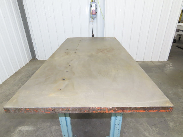 Vintage Precision Steel Welding Layout Table 72x36" Cast Iron 1-3/4" Top