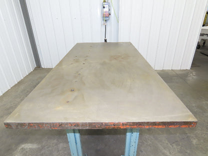 Vintage Precision Steel Welding Layout Table 72x36" Cast Iron 1-3/4" Top
