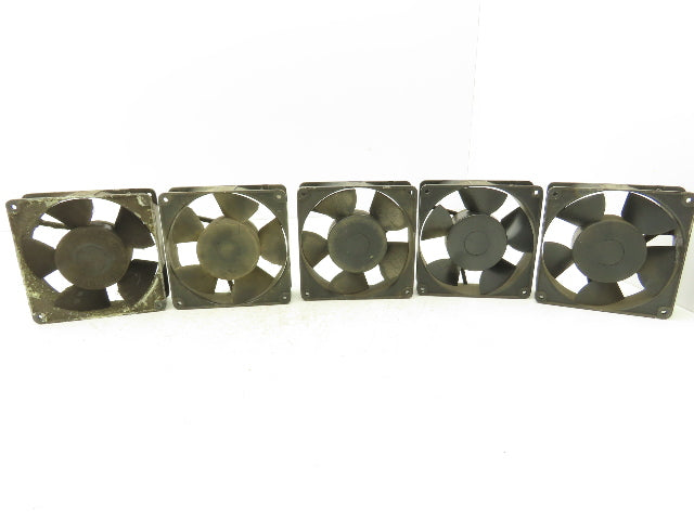 Minebea 4715PS-22T-B30 Cooling Fan 4 1/2" 220VAC 1 Phase 50/60 HZ Lot Of 5