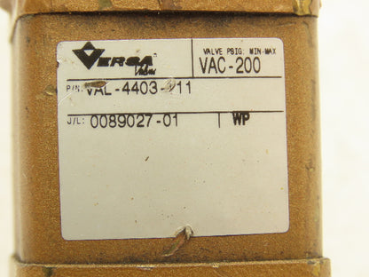 Versa VAL-4403-111 Directional Manual Lever Valve 3-Position 5-Port 3/8"NPT