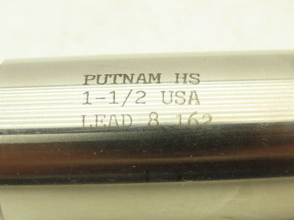 Putnam Tool 94098 Fluted Coarse Pitch Rougher End Mill 1.5" Dia x 1.25" Shank