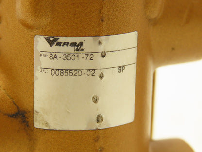 Versa SA-3501-72 Directional Manual Lever Valve 3-Pos 3-Way 1/2"NPT Lot of 2