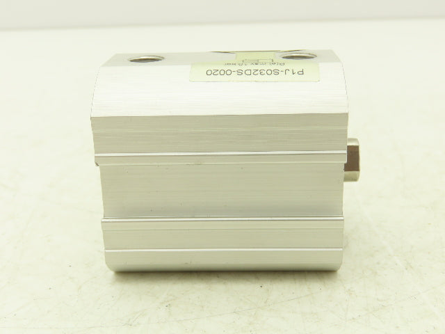 Parker P1J-S032DS-0020 Pneumatic Compact Cylinder Bore 32mm x Stroke 20mm