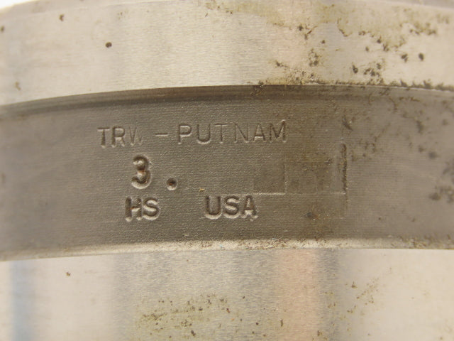 TRW Putnam Tool PLA-755-6 Fluted Coarse Pitch Rougher End Mill 3" Dia x 6" Flute