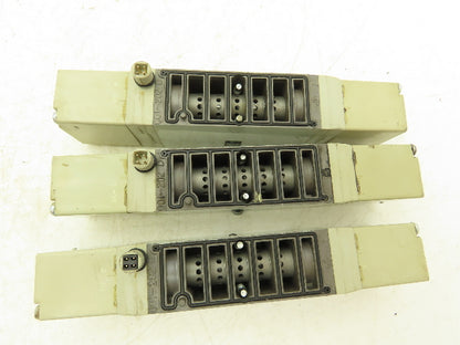 Numatics 122BB4Z2MN00061 Solenoid Valve 150PSIG 24VDC 2.5W W/Bridge Lot of 3