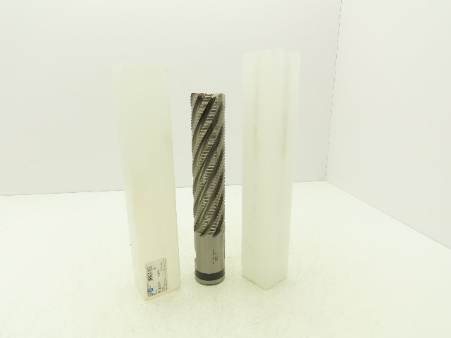 Putnam Tool 97126 Fluted Coarse Pitch Knuckle Rougher End Mill 2" Dia x 8" Flute