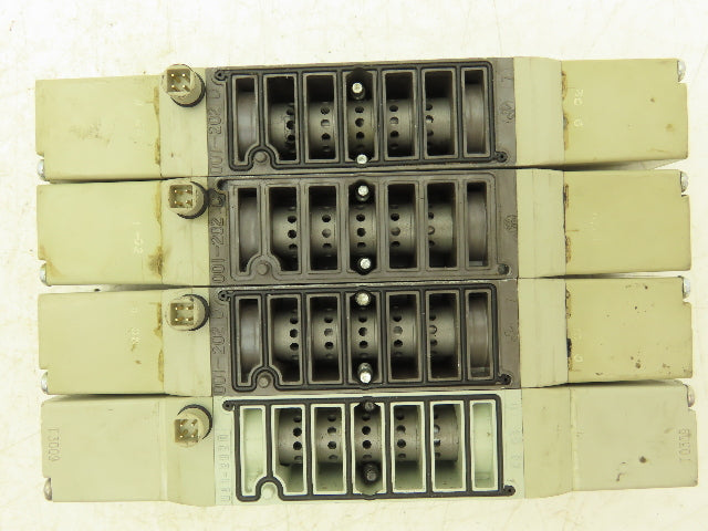 Numatics 122BB4Z2MN00061 Solenoid Valve 150 PSIG 24VDC 2.5W W/Bridge Lot Of 4