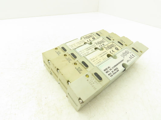 Numatics 122BB4Z2MN00061 Solenoid Valve 150 PSIG 24VDC 2.5W W/Bridge Lot Of 4