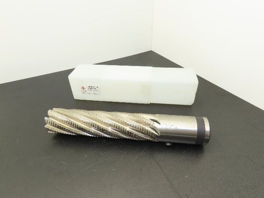 Cleveland C30776 Fluted Coarse Pitch Knuckle Rougher End Mill 2" Dia x 8" Flute