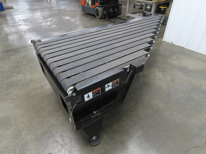 Mantissa 41"x 86" Merge Belt 45° Conveyor High Speed Package Sorting 480fpm 480V