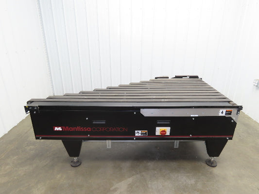 Mantissa 41"x 86" Merge Belt 45° Conveyor High Speed Package Sorting 480fpm 480V