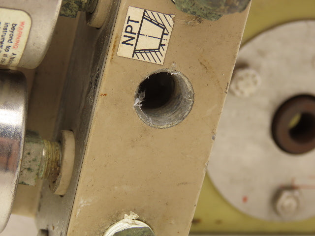 H.D. Baumann 21000 Pneumatic Diaphragm Valve Actuator & Positioner