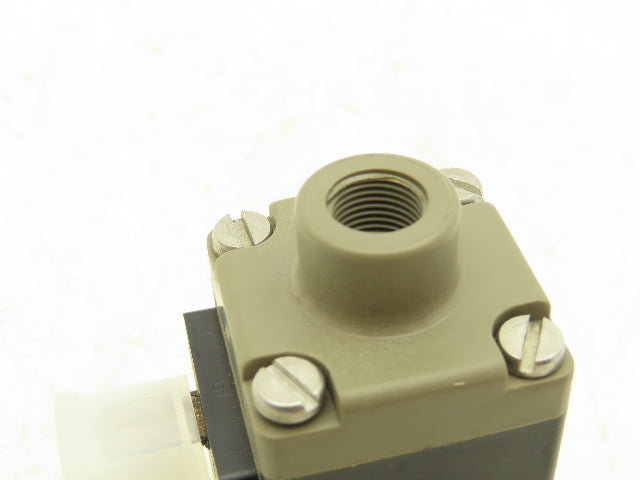 Burkert 0313 D 2.0 NBRMS Magnetic Solenoid Valve PN0-8BAR 48V 50/60 HZ 1/8"