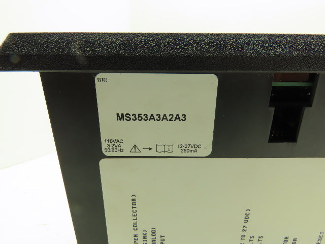 Sponsler SP2800EZ Batch Control 110VAC  3.2VA Input 12-27VDC 250mA Output