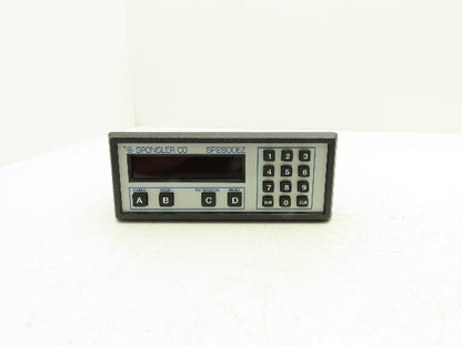 Sponsler SP2800EZ Batch Control 110VAC  3.2VA Input 12-27VDC 250mA Output