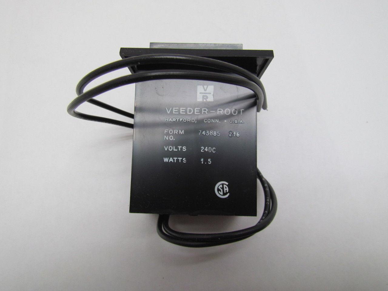 Danaher Controls 0743885-216 Counter Electromechanical 7437/7438 Series