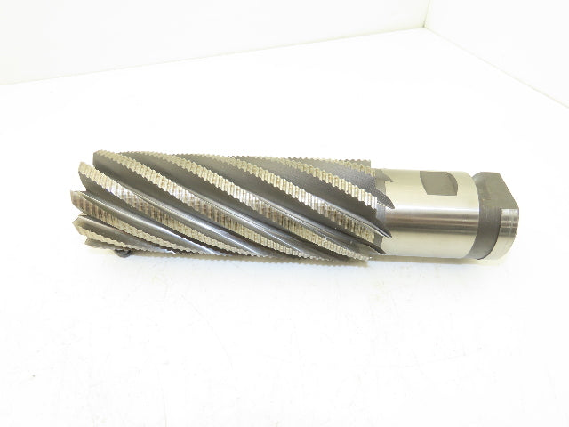 HTC Tool 30897 COB 10 Flute Coarse Rough End Mill 3" Dia x 8" Flute 30°H NC