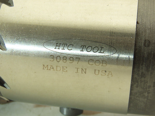 HTC Tool 30897 COB 10 Flute Coarse Rough End Mill 3" Dia x 8" Flute 30°H NC
