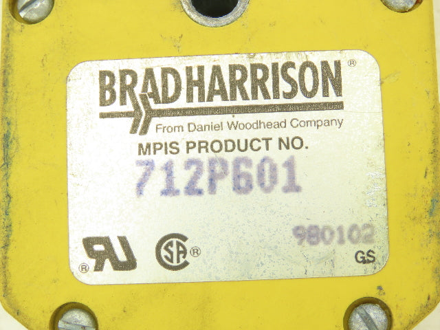 Brad Harrison 712P601 MPIS Multi Port Interconnect System  6/3P FR W/9P 7A