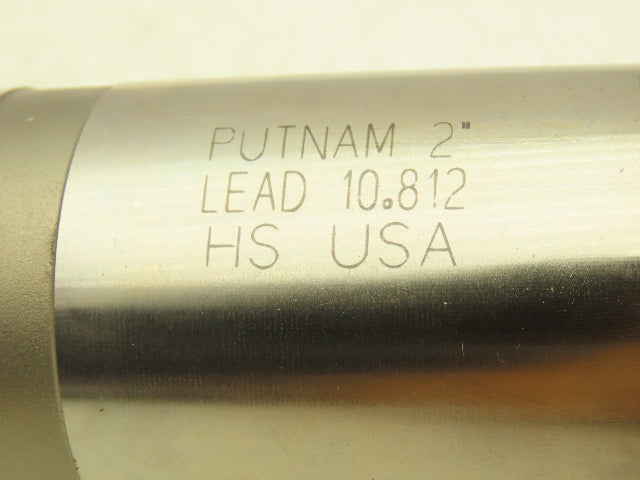 Putnam Tool PLA-333 6 Flute Coarse Rough Single End Mill HSS 2" Dia x 3" Flute