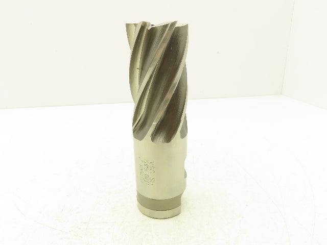 Putnam Tool PLA-333 6 Flute Coarse Rough Single End Mill HSS 2" Dia x 3" Flute