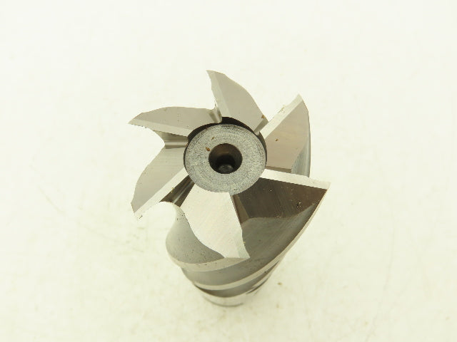 Putnam Tool PLA-333 6 Flute Coarse Rough Single End Mill HSS 2" Dia x 3" Flute
