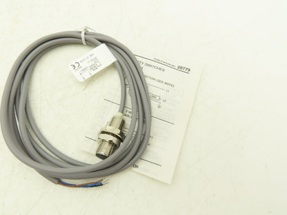 Eaton E57EAL12T110 Inductive Proximity Sensor 12MM X 1 1/4" 10-30VDC 3 Wire