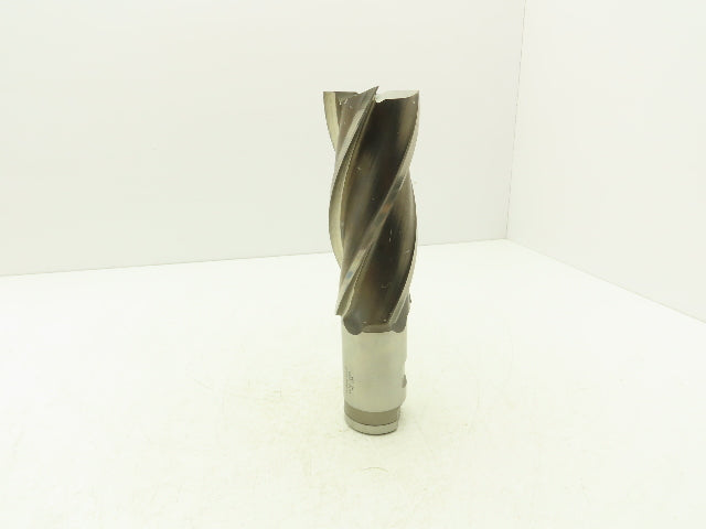 Putnam Tool PLA-563-4 4 Flute Coarse Rough Single End Mill 2.5" Dia x 6" Flute