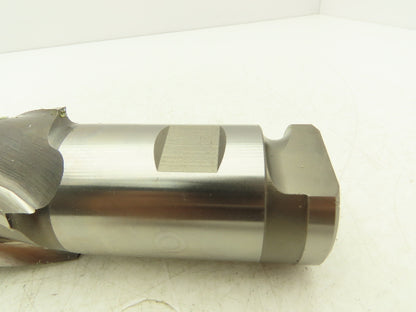 Putnam Tool PLA-563-4 4 Flute Coarse Rough Single End Mill 2.5" Dia x 6" Flute