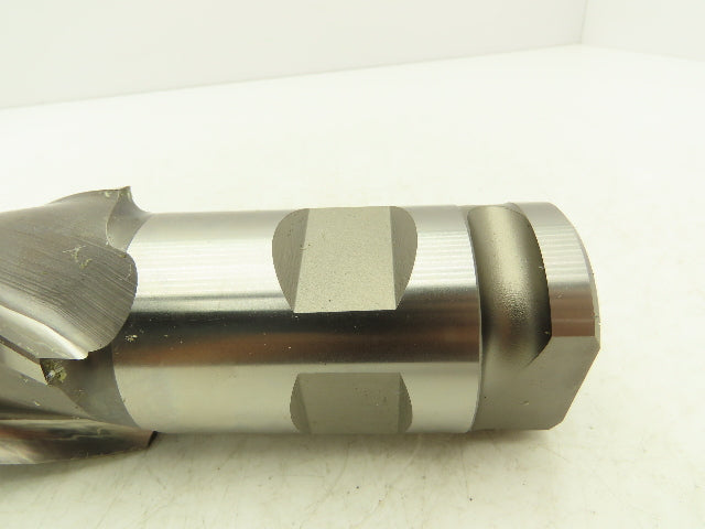 Putnam Tool PLA-563-4 4 Flute Coarse Rough Single End Mill 2.5" Dia x 6" Flute