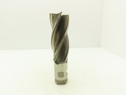 Putnam Tool PLA-563-4 4 Flute Coarse Rough Single End Mill 2.5" Dia x 6" Flute