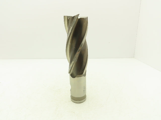 Putnam Tool PLA-563-4 4 Flute Coarse Rough Single End Mill 2.5" Dia x 6" Flute
