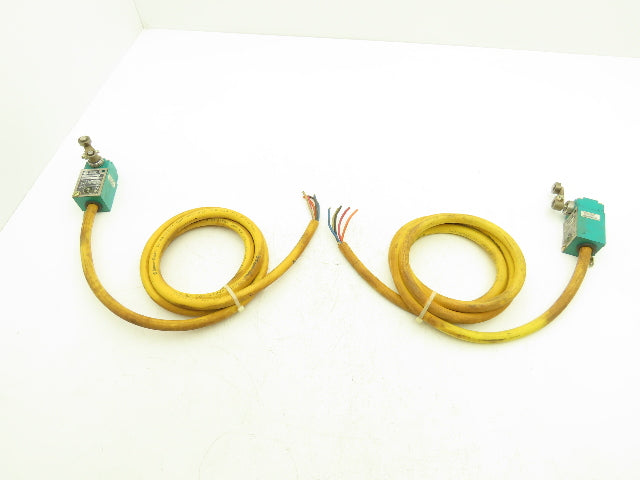 Allen Bradley 802M-XY8L1F Limit Switch Series A Roller Type 120V 60A Lot of 2