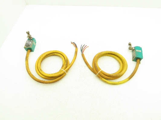 Allen Bradley 802M-XY8L1F Limit Switch Series A Roller Type 120V 60A Lot of 2