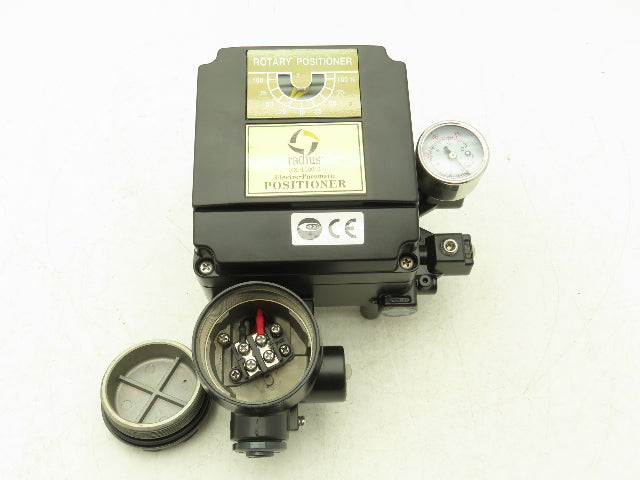 Radius RX-1000-2 Rotary Electro-Pneumatic Positioner 20-100 PSI 2 Port 1/4" NPT