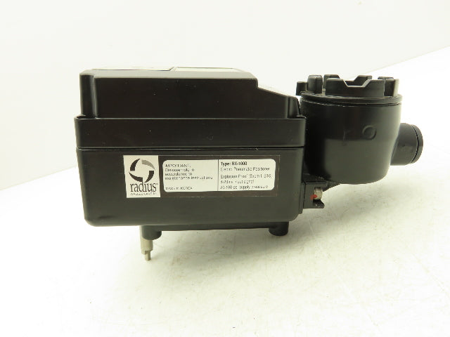 Radius RX-1000-2 Rotary Electro-Pneumatic Positioner 20-100 PSI 2 Port 1/4" NPT